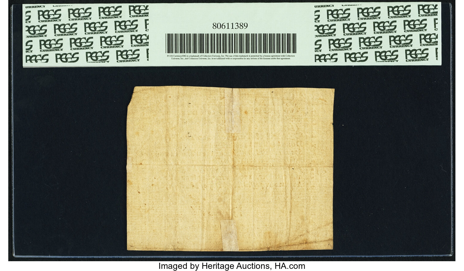 image for: Virginia March 1, 1781 $250 Thick Paper. Fr. VA-207b. PCGS Very Fine 25 Apparent....