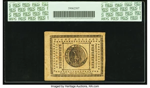 image for: Maryland December 7, 1775 $8 PCGS Extremely Fine 45....