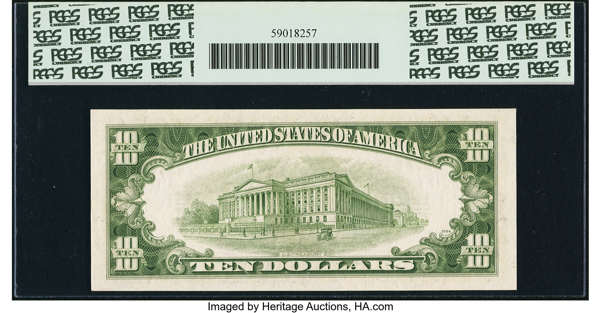 image for: Fr. 2011-K* $10 1950A Federal Reserve Note. PCGS Gem New 65PPQ....