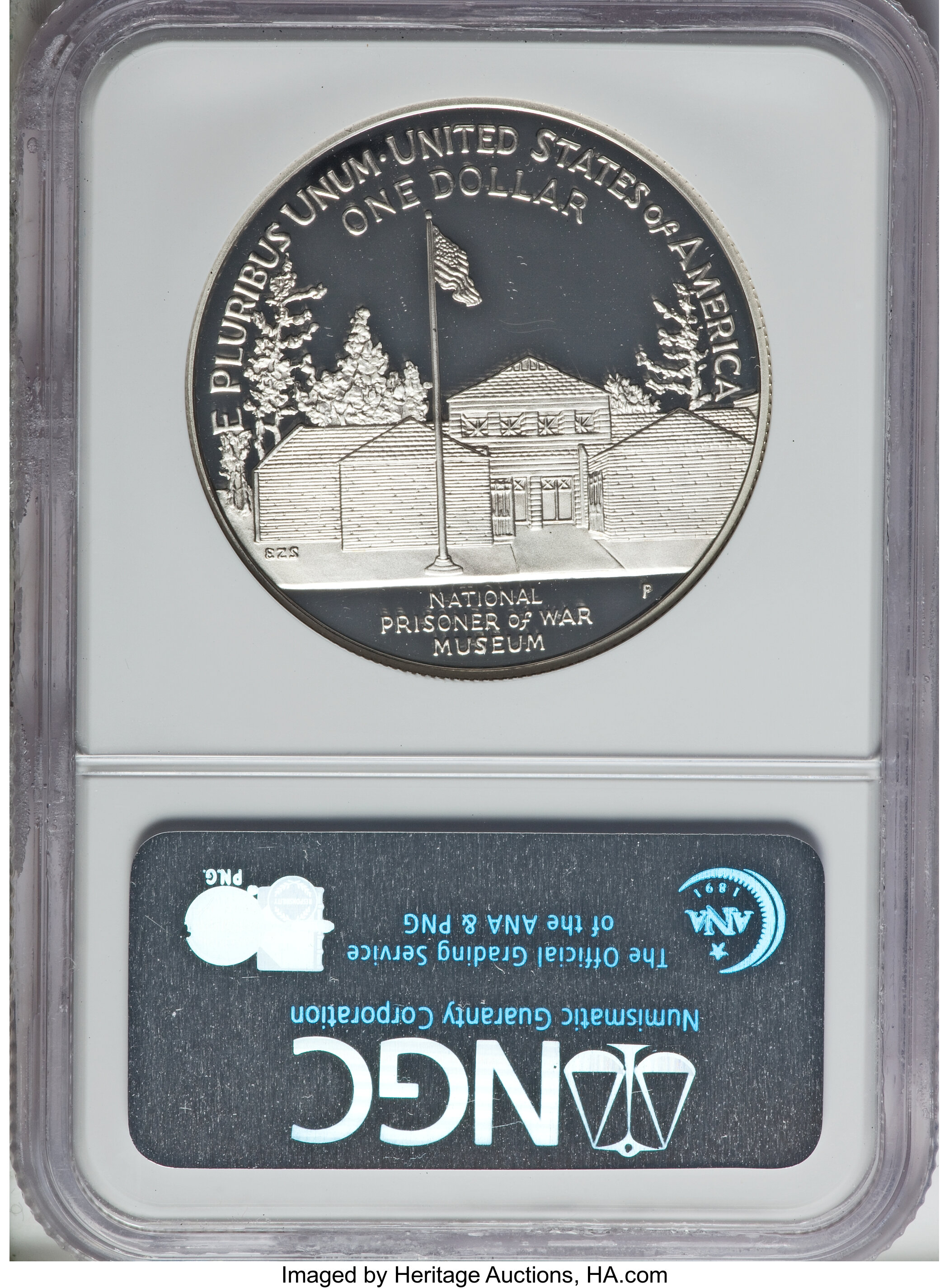 1994-P S$1 U.S. Prisoner of War Museum PR DCAM PR70 DCAM thumbnail 7