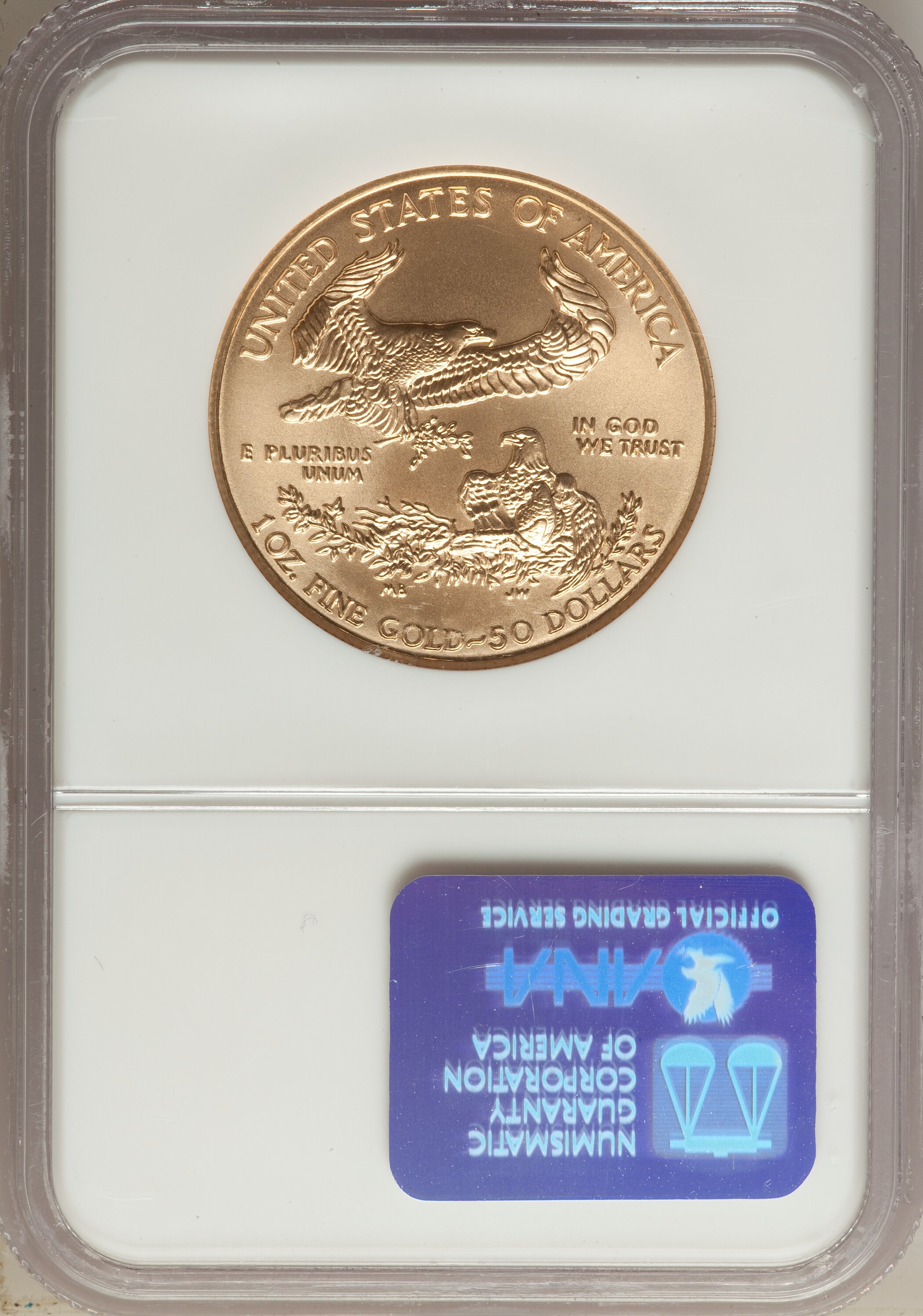 2001 G$50  Gold Eagle MS67 CAC thumbnail 16