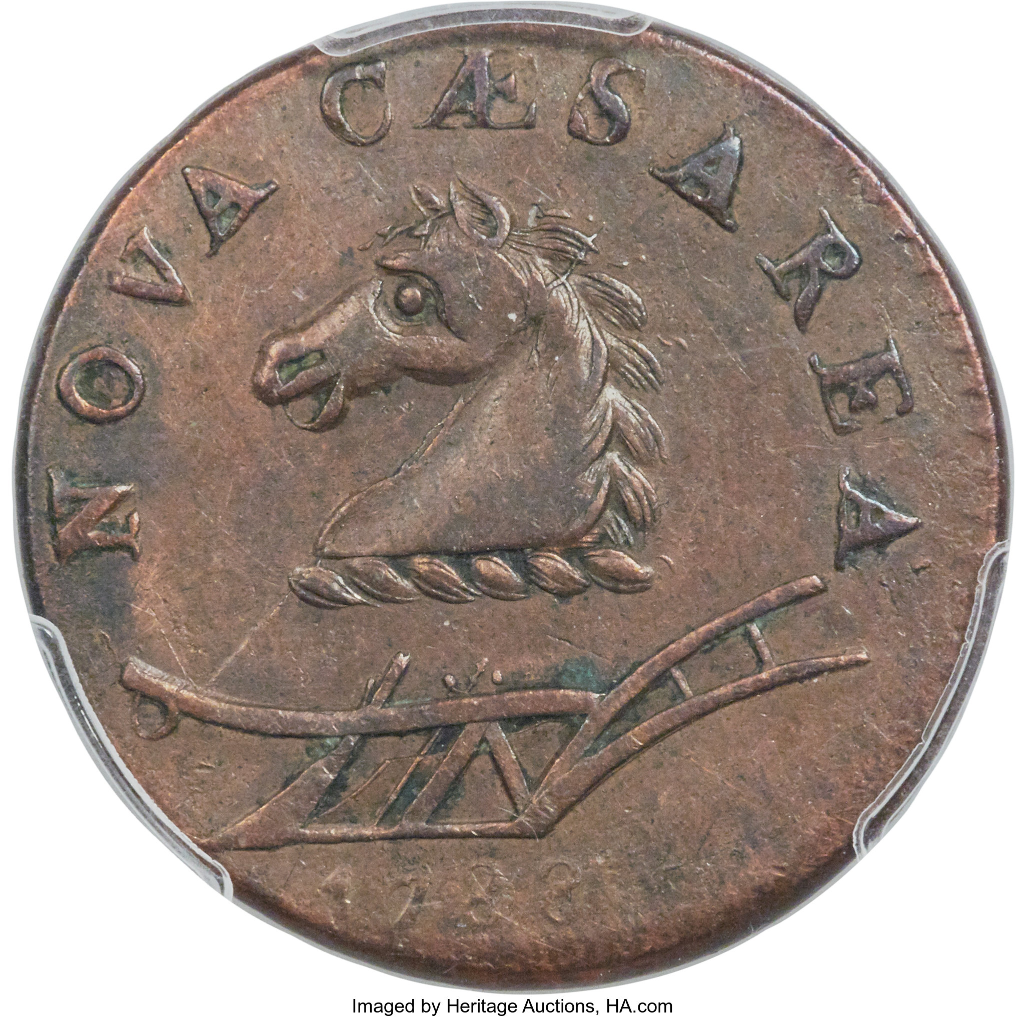 1788 Copper New Jersey, Head Left MS BN