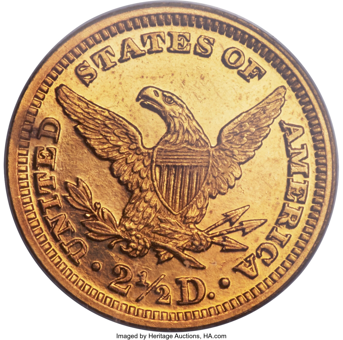 image for: 1895 $2 1/2 PR60 PCGS....