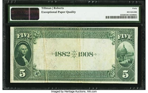 image for: East Liverpool, OH - $5 1882 Date Back Fr. 535 The Citizens NB Ch. # (M)5098...