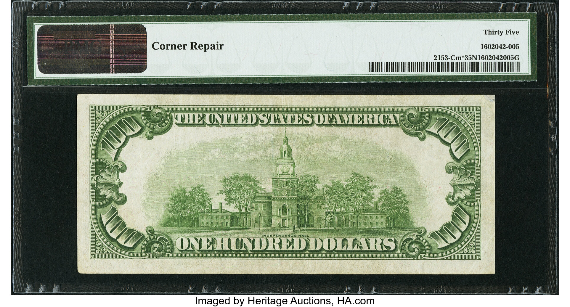 image for: Fr. 2153-C* $100 1934A Mule Federal Reserve Note. PMG Choice Very Fine 35 Net....
