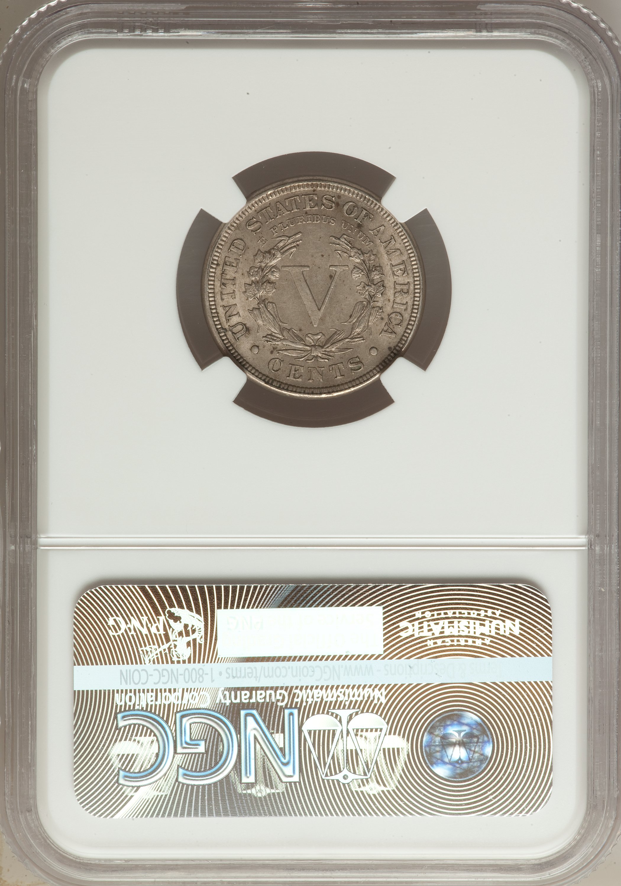1884 5c MS60 thumbnail 4