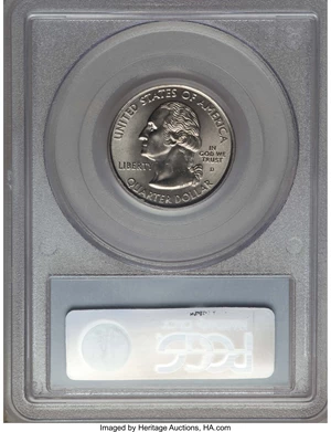 image for: 2007-D 25C Wyoming MS68 PCGS. PCGS Population: (9/0). NGC Census: (3/0)....