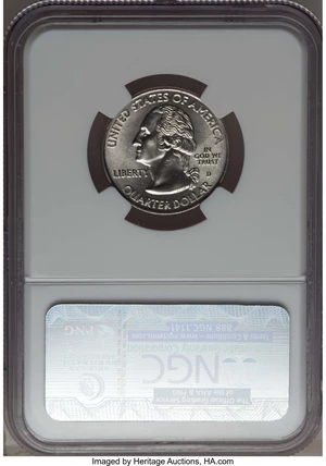 image for: 2009-D 25C American Samoa MS68 NGC. NGC Census: (24/3). PCGS Population: (2/0). ...