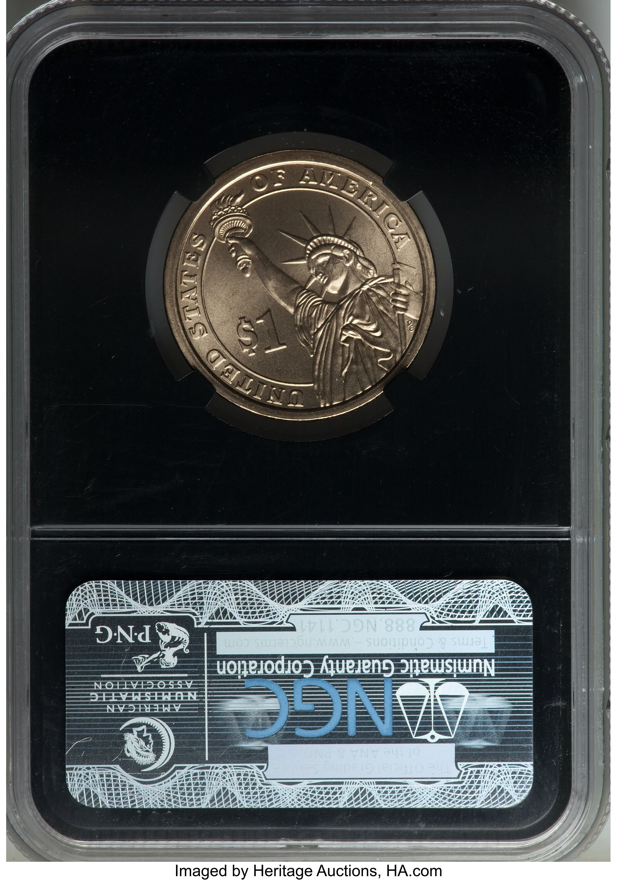 2007-P $1  James Madison, Position A MS62 thumbnail 14