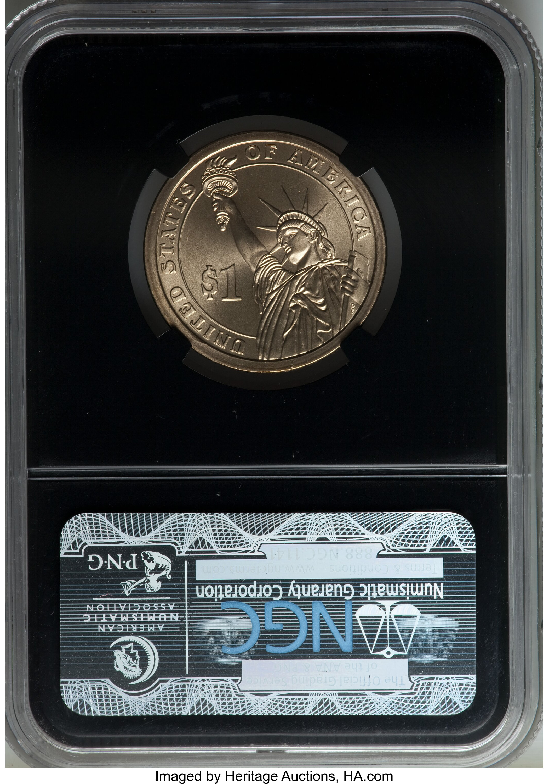 2007-P $1  James Madison, Position A MS62 thumbnail 15