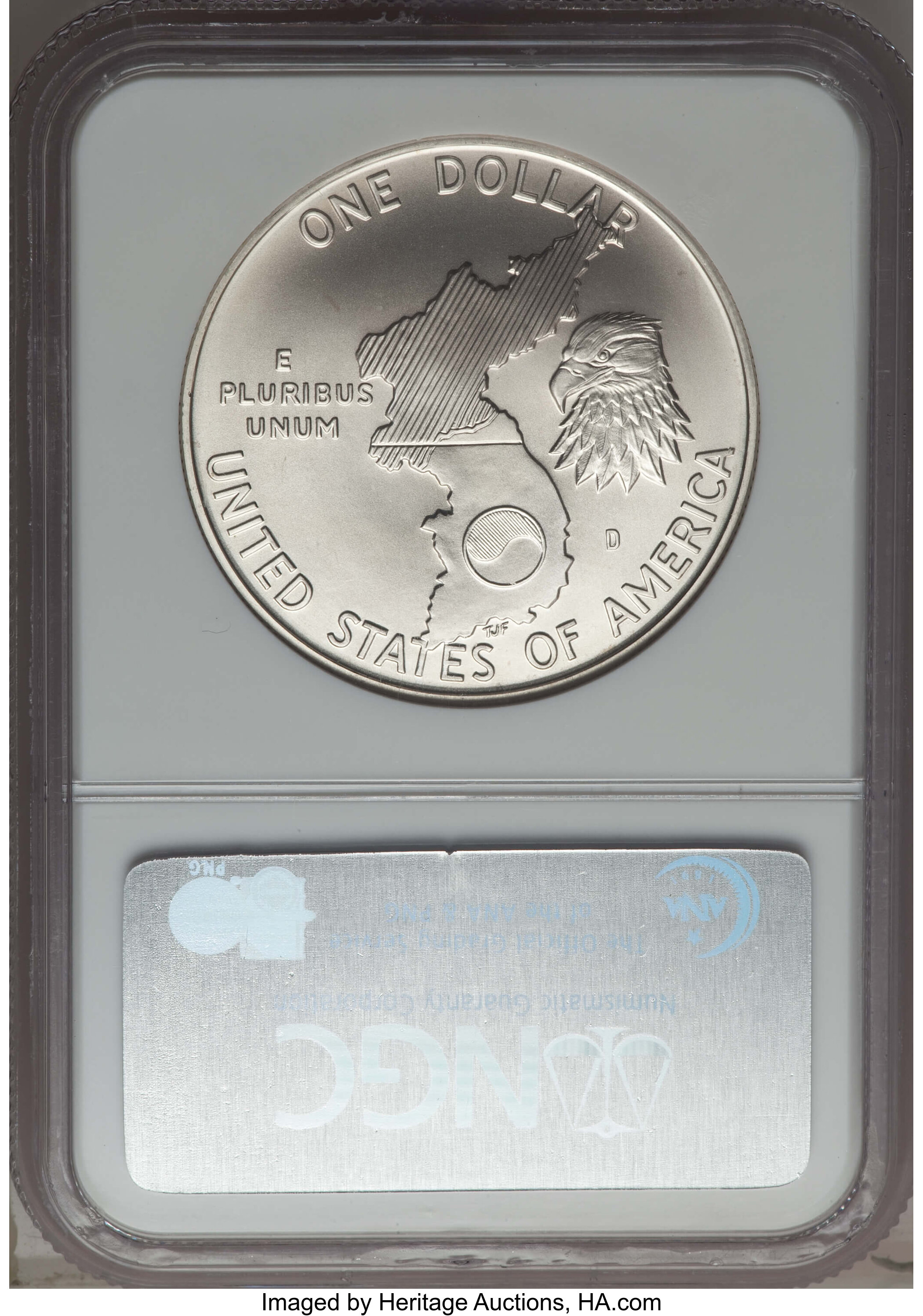 1991-D S$1 Korean War Memorial OGP thumbnail 12