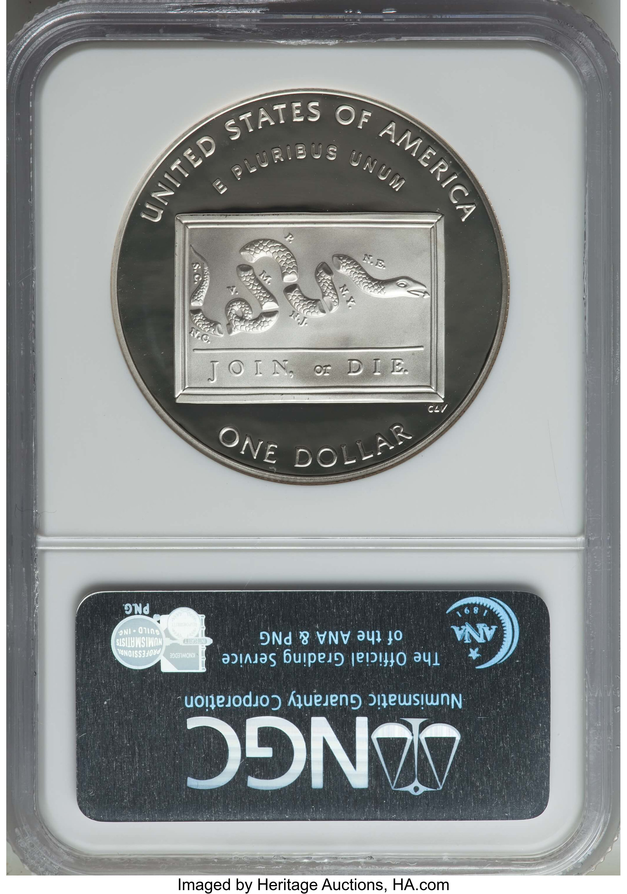 2006-P S$1 Benjamin Franklin Tercentenary, Scientist PR DCAM PR70 DCAM thumbnail 19