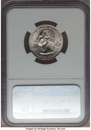 image for: 2009-P 25C U.S. Virgin Islands MS68 NGC. NGC Census: (6/0). PCGS Population: (3/0). ...