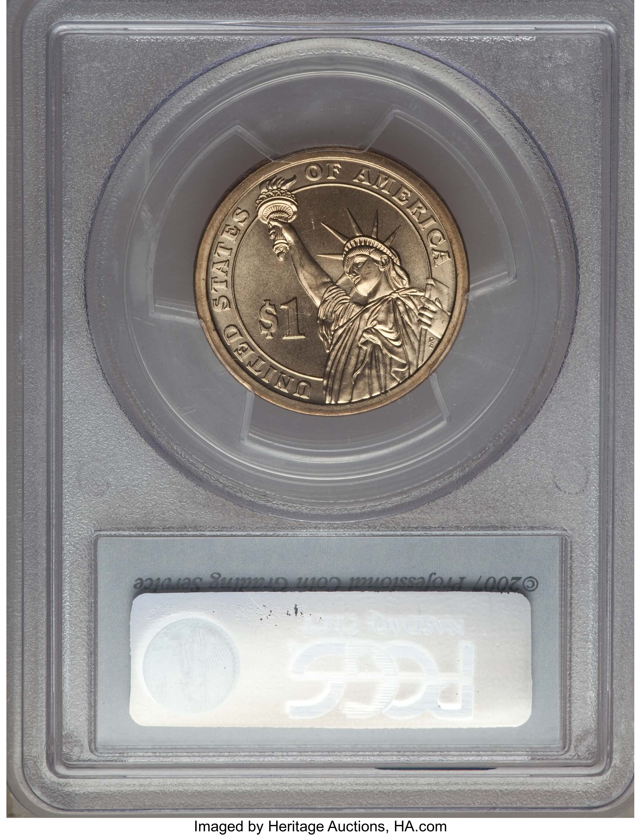 2007 P James Madison Satin Finish, Position A Presidential Dollar 2007  Present Pricing Guide | Greysheet