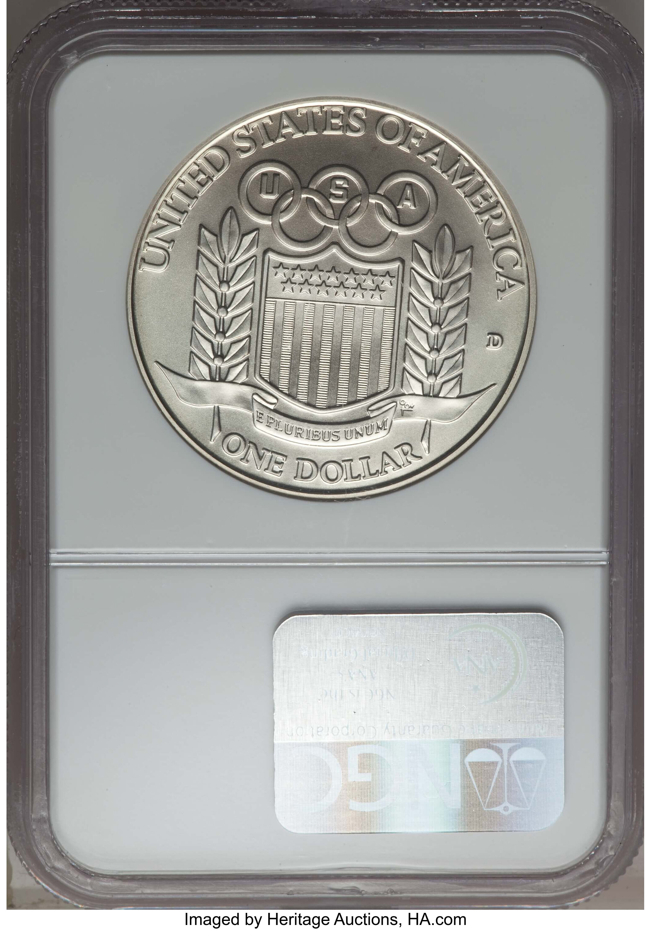 1992-D S$1 XXV Olympics Baseball OGP thumbnail 12