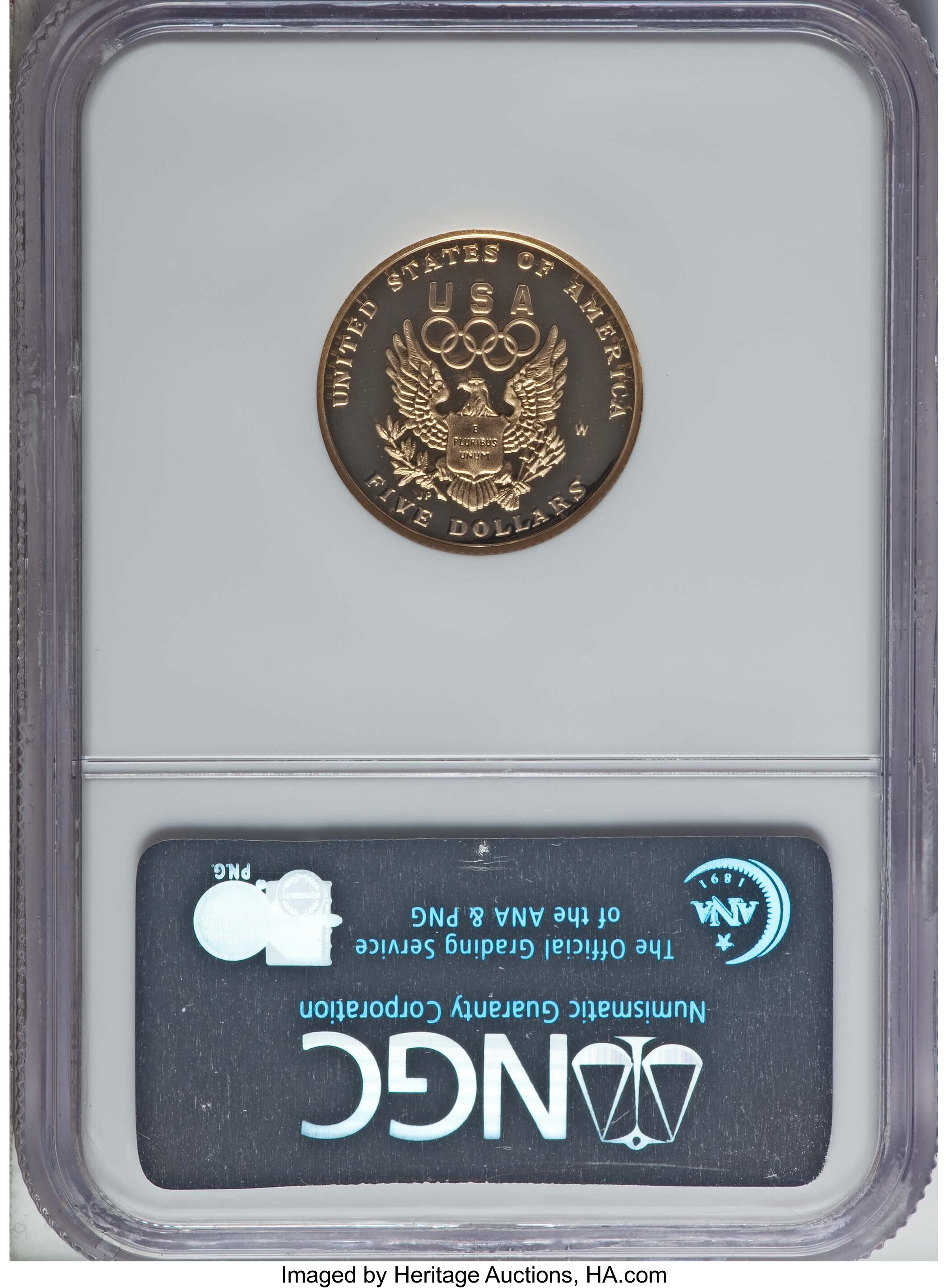 1992-W G$5  XXV Olympics Sprinter PR DCAM OGP thumbnail 12