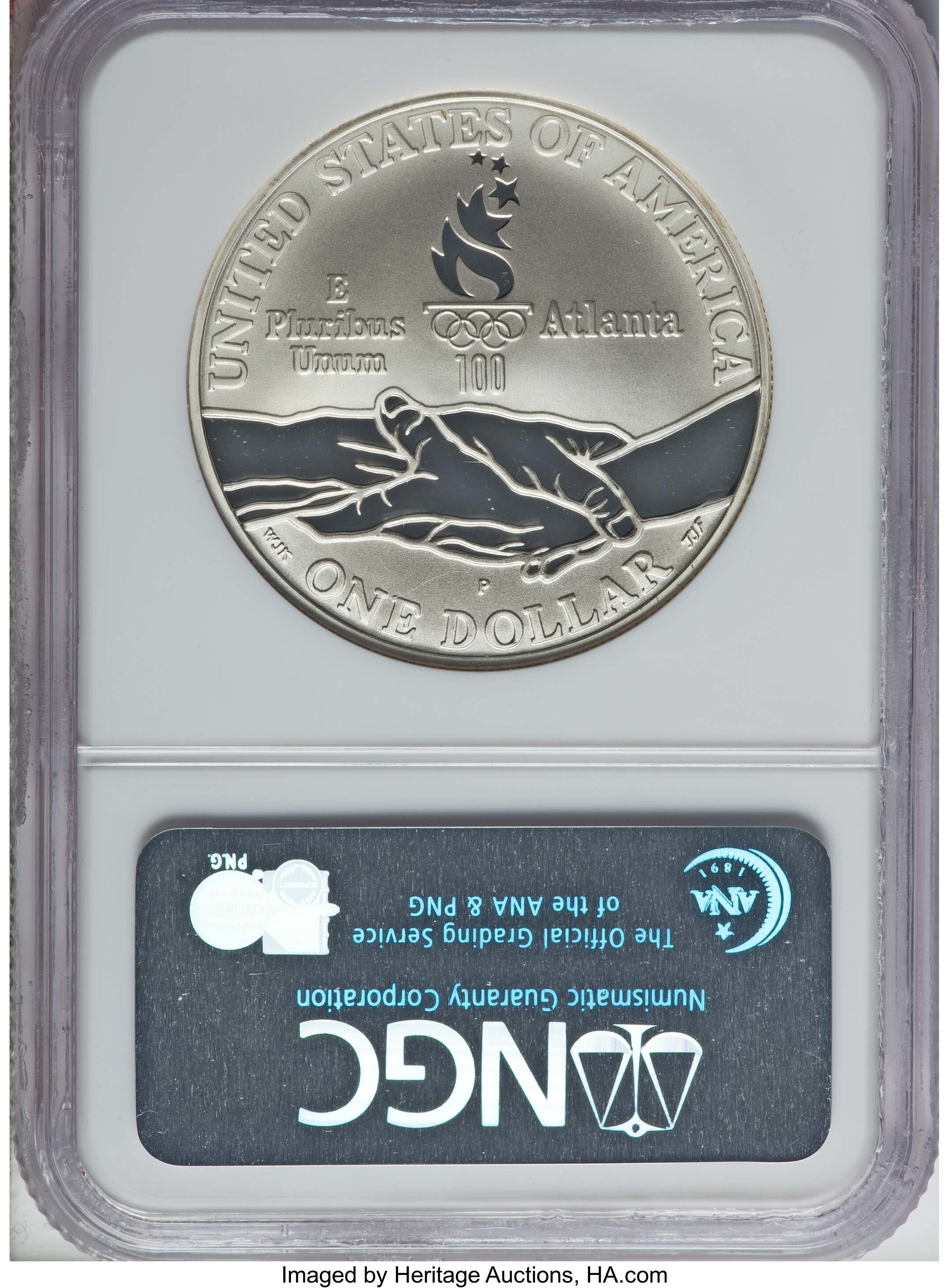 1995-P S$1 Atlanta Olympics Cycling PR DCAM PR70 DCAM thumbnail 7