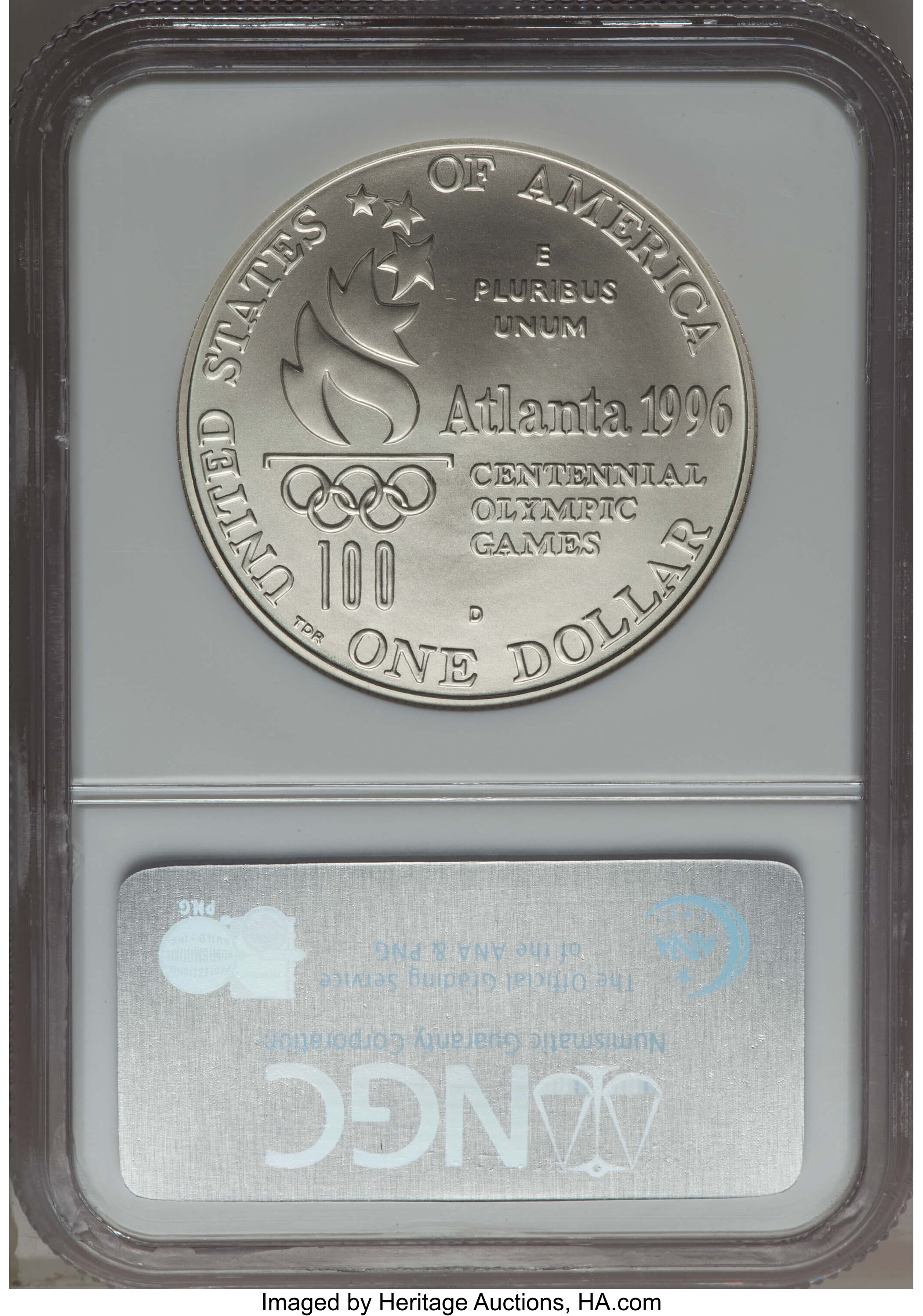 1996-D S$1 Atlanta Olympics High Jump OGP thumbnail 15