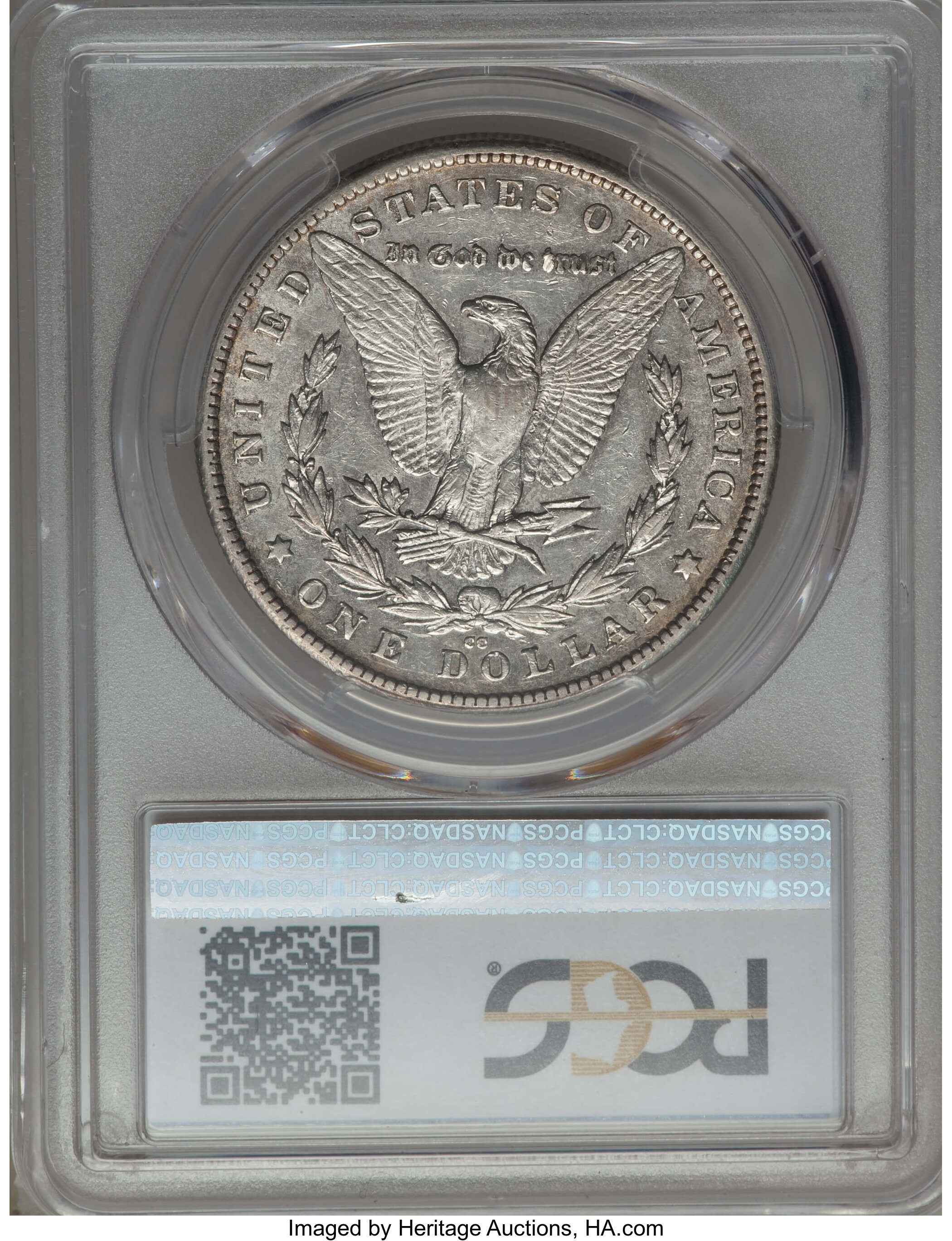 1880-CC $1  8/Low 7 VG10 CAC thumbnail 4