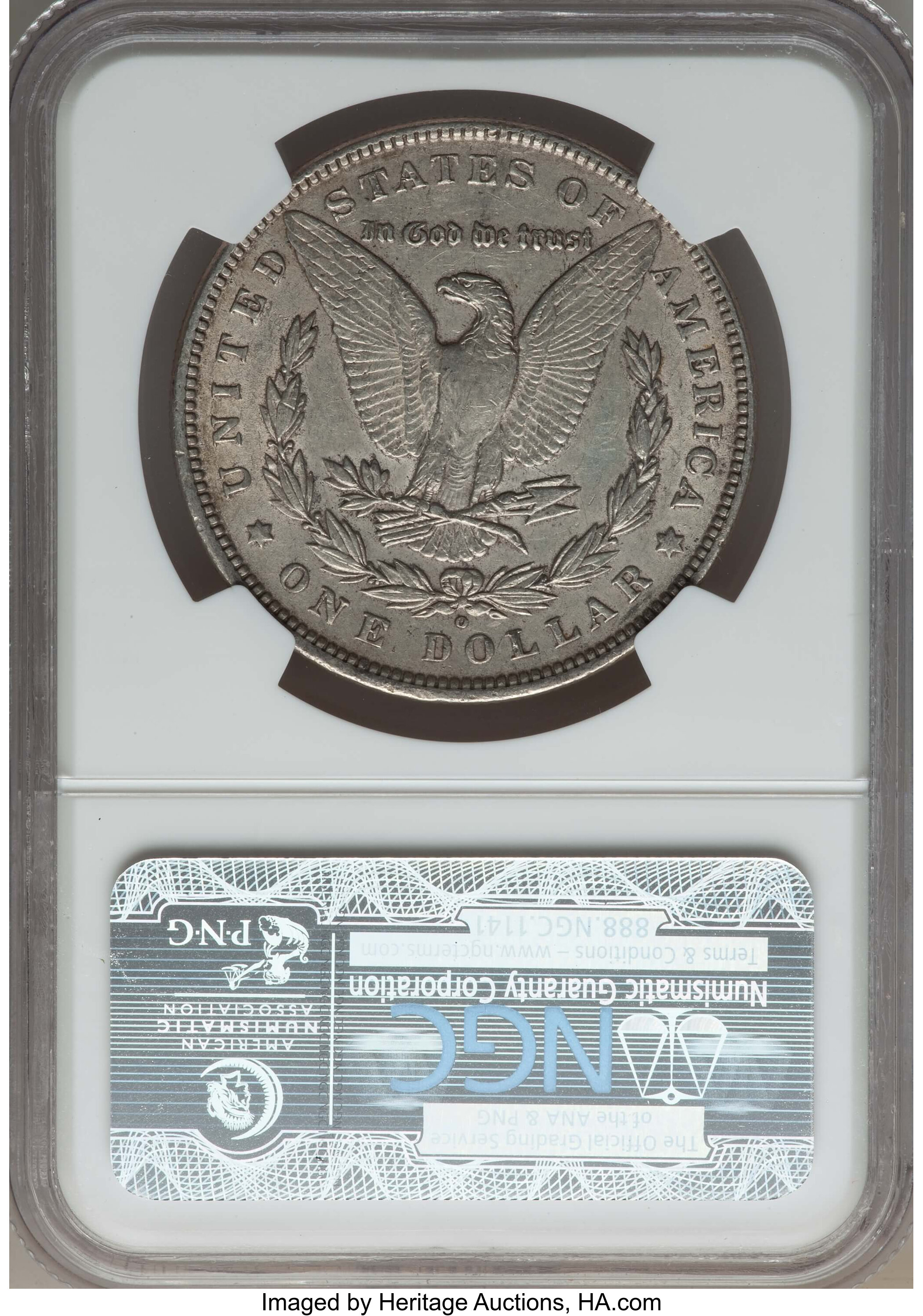 1899-O $1 AU53 CAC thumbnail 2