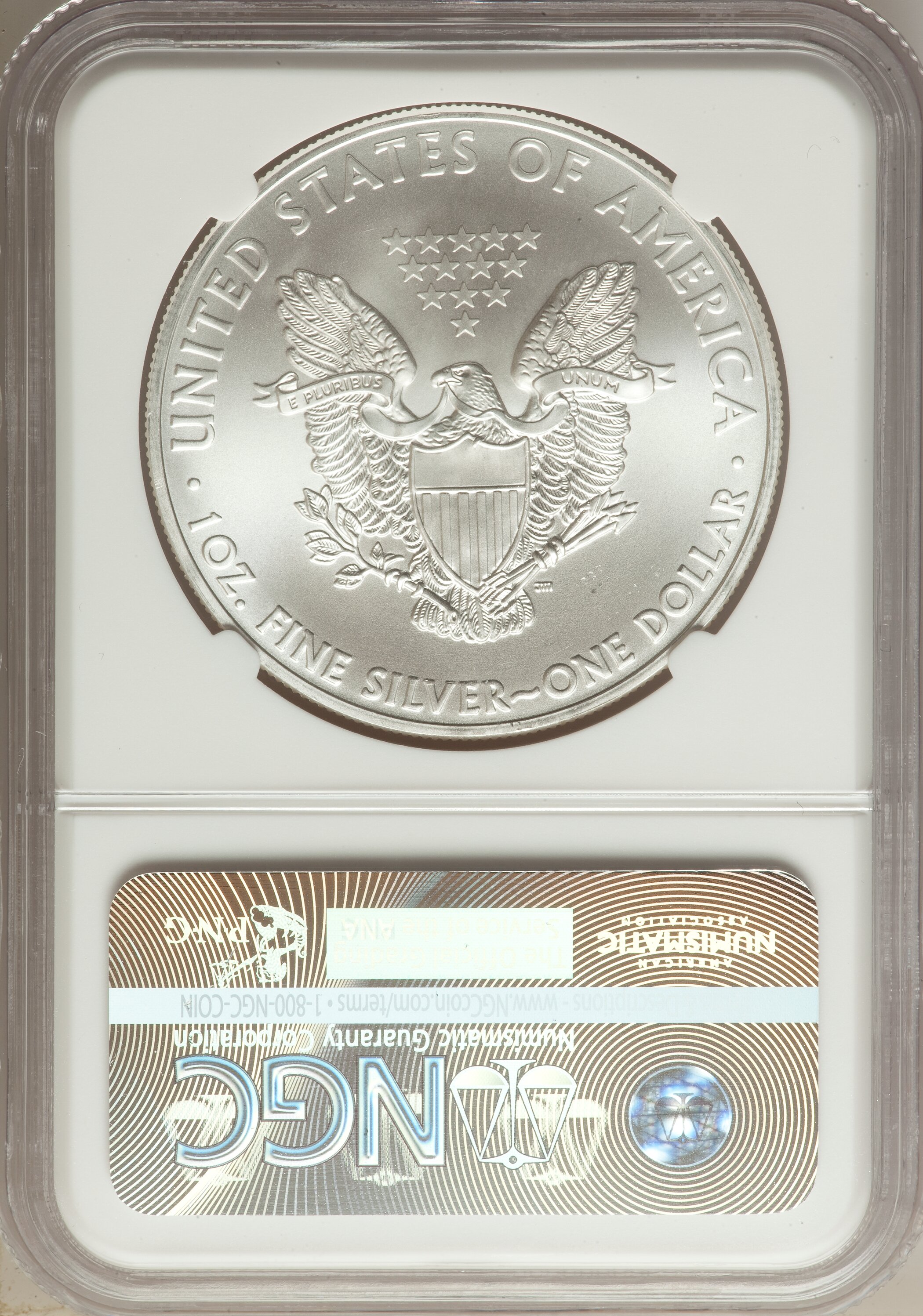 2008 $1  Silver Eagle MS68 thumbnail 23