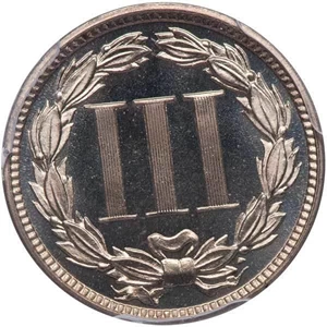 image for: 3CN 1882 PCGS PR67 DCAM CAC