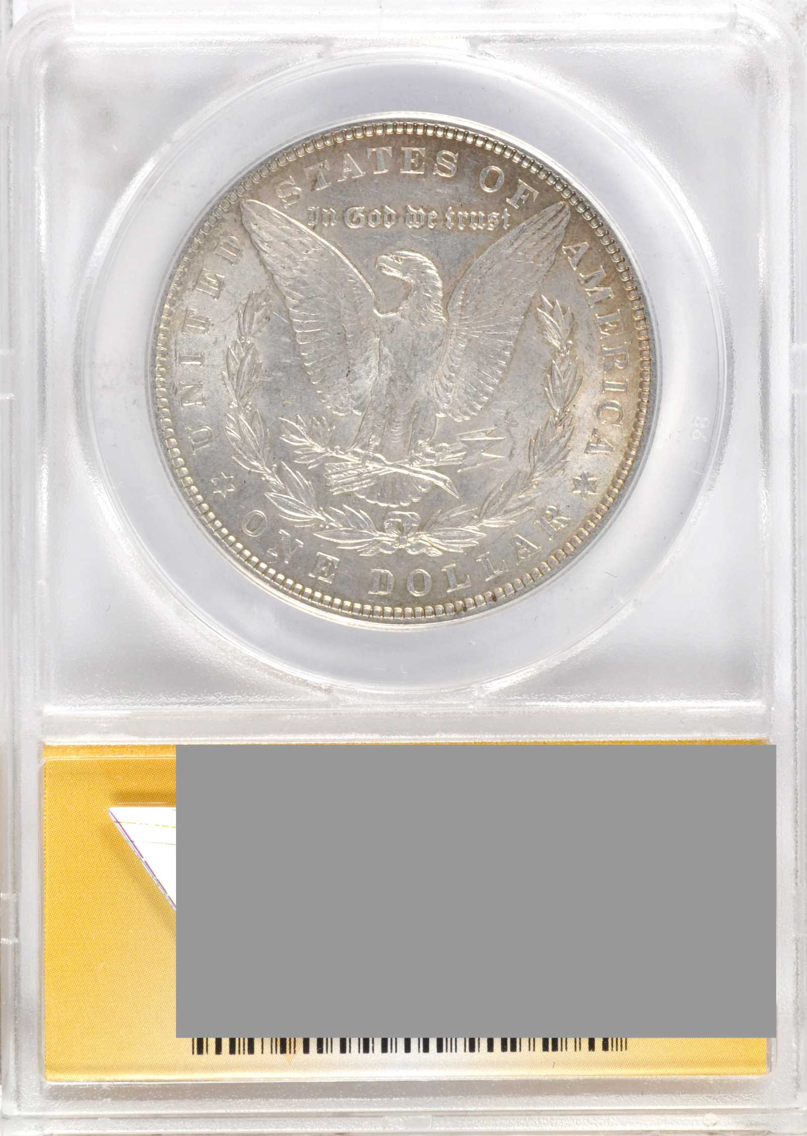 1887 $1  Alligator Eye, VAM-12 AG3 thumbnail 7