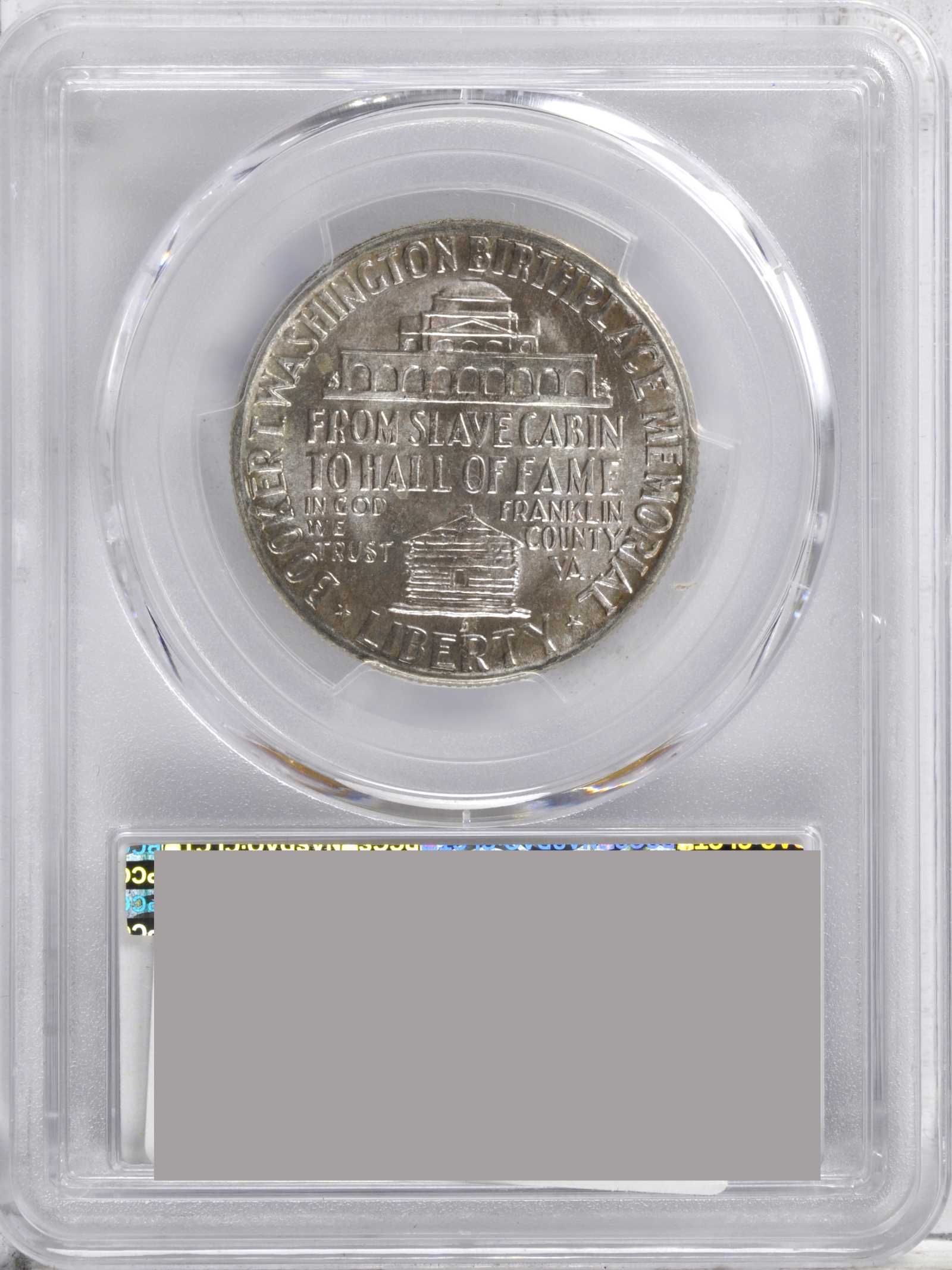 1948-D 50c Booker T. Washington AU55 CAC thumbnail 10