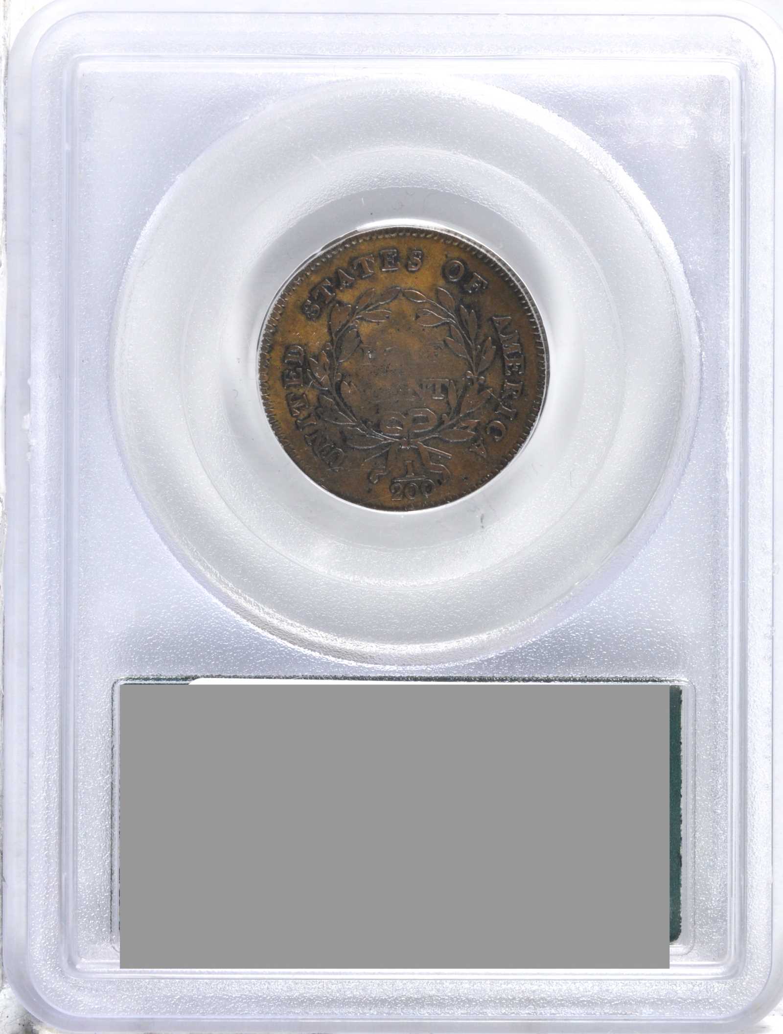 1795 1/2c Pole, Plain Edge, Punctuated Date MS BN VF30 BN thumbnail 20