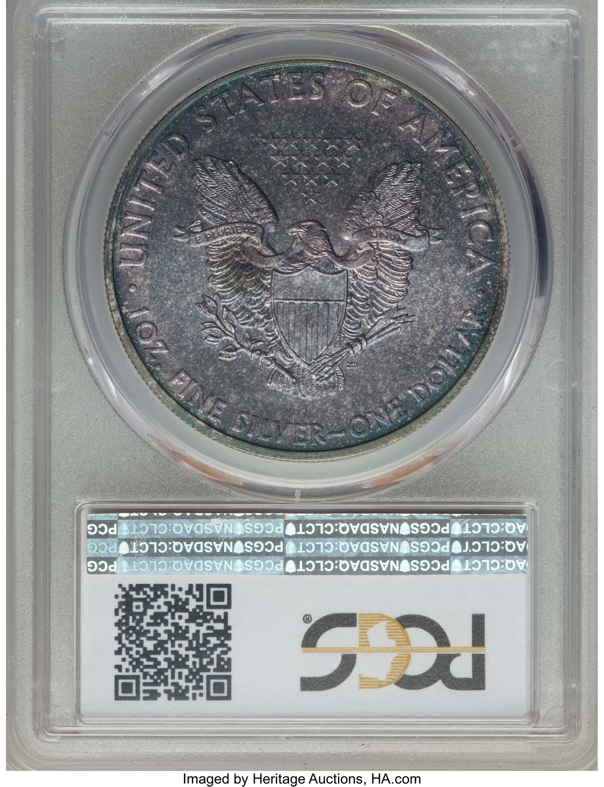 2009 $1  Silver Eagle MS63 thumbnail 10