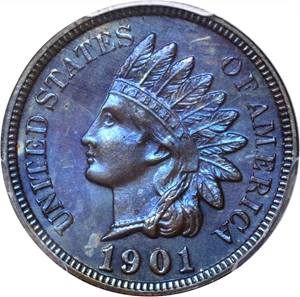 image for: 1901 Indian Cent. Proof-66+ BN (PCGS).