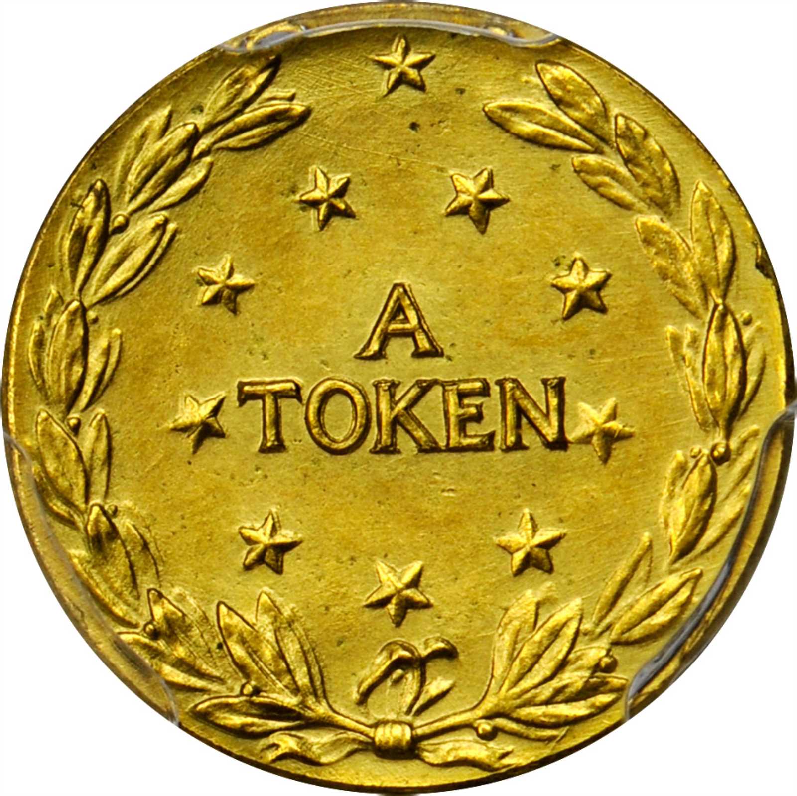 image for: 1939 New York World's Fair. Lincoln Gold Dollar. Gold-Plated Copper. 15 mm. HK-493c, DeLorey-49. Rarity-8. Specimen-63 (PCGS).