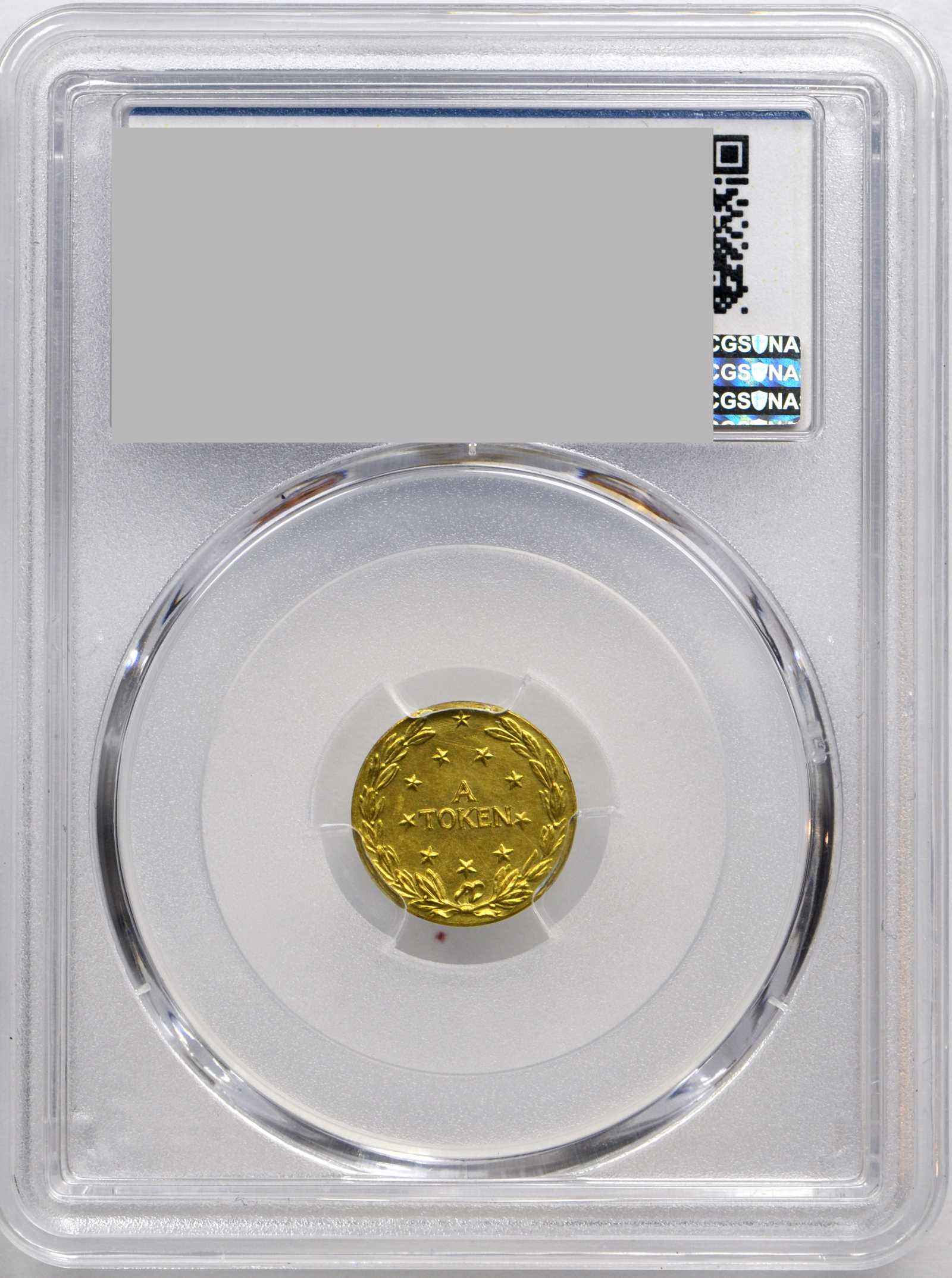 image for: 1939 New York World's Fair. Lincoln Gold Dollar. Gold-Plated Copper. 15 mm. HK-493c, DeLorey-49. Rarity-8. Specimen-63 (PCGS).