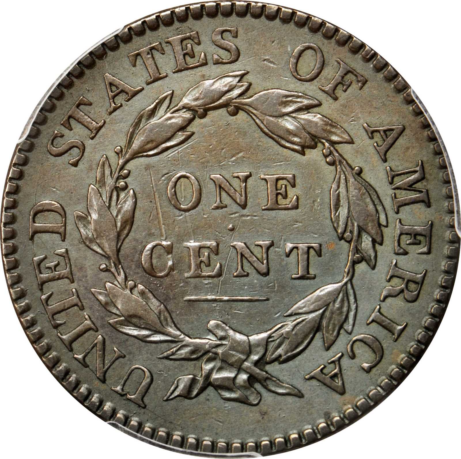 image for: 1818 Matron Head Cent. N-2. Rarity-4. Noyes Die State-C/D. EF Details�Cleaning (PCGS).
