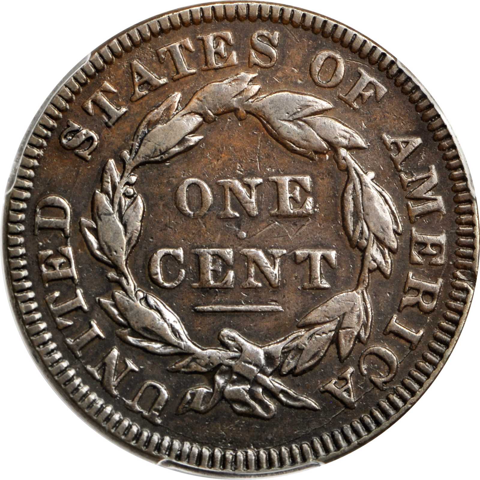 image for: 1835 Matron Head Cent. N-11. Small 8, Small Stars. Rarity-4+. Noyes Die State-B/B. VF Details�Cleaning (PCGS).