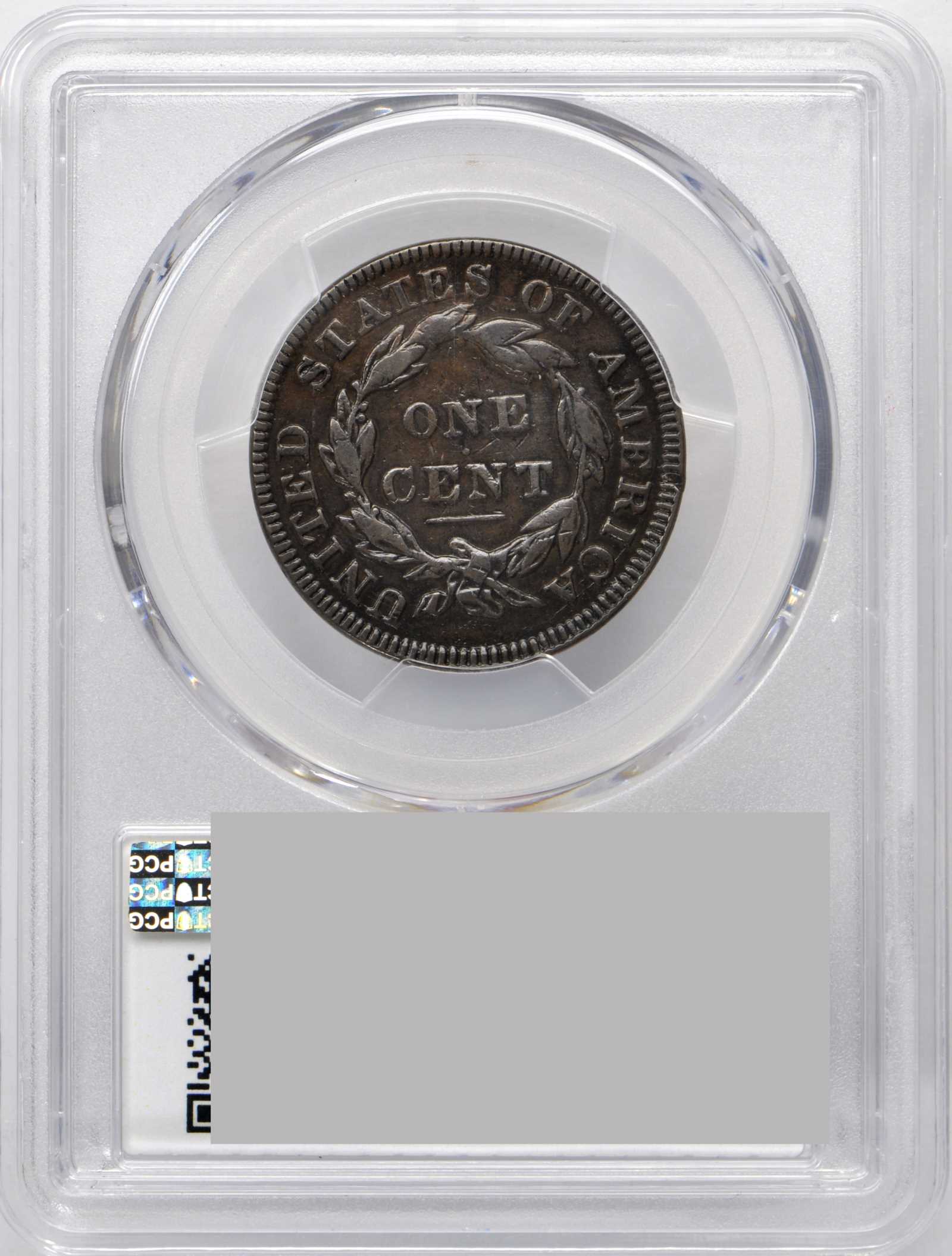 image for: 1835 Matron Head Cent. N-11. Small 8, Small Stars. Rarity-4+. Noyes Die State-B/B. VF Details�Cleaning (PCGS).