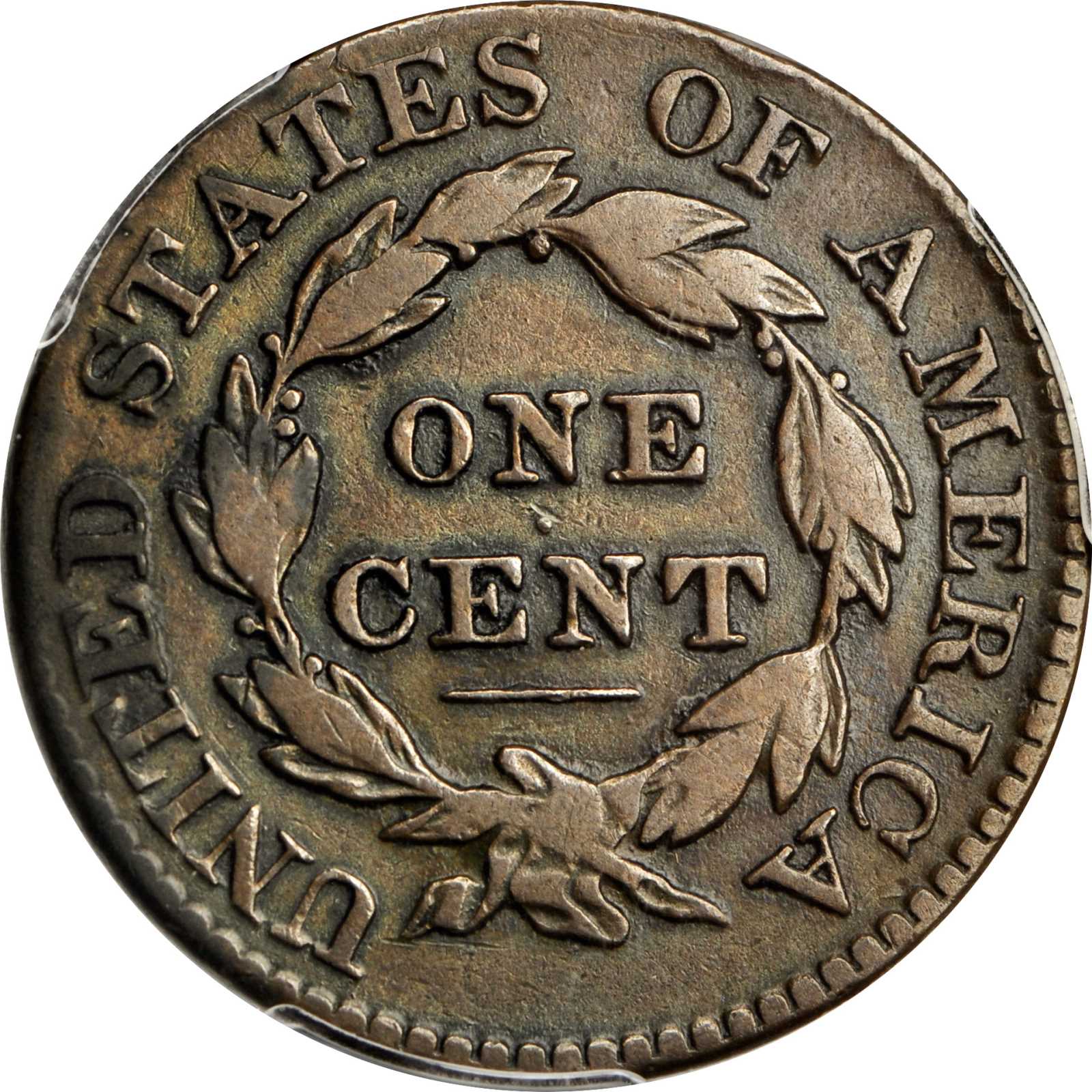 image for: 1825 Matron Head Cent. N-1. Rarity-4. Noyes Die State-C/A. VG Details�Graffiti (PCGS).