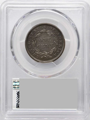 image for: 1838 Modified Matron Head Cent. N-9. Rarity-3. Noyes Die State-B/B. EF-45 (PCGS).
