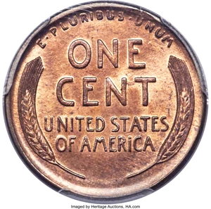 image for: 1912-S 1C MS66 Red PCGS....