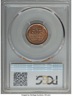 image for: 1912-S 1C MS66 Red PCGS....