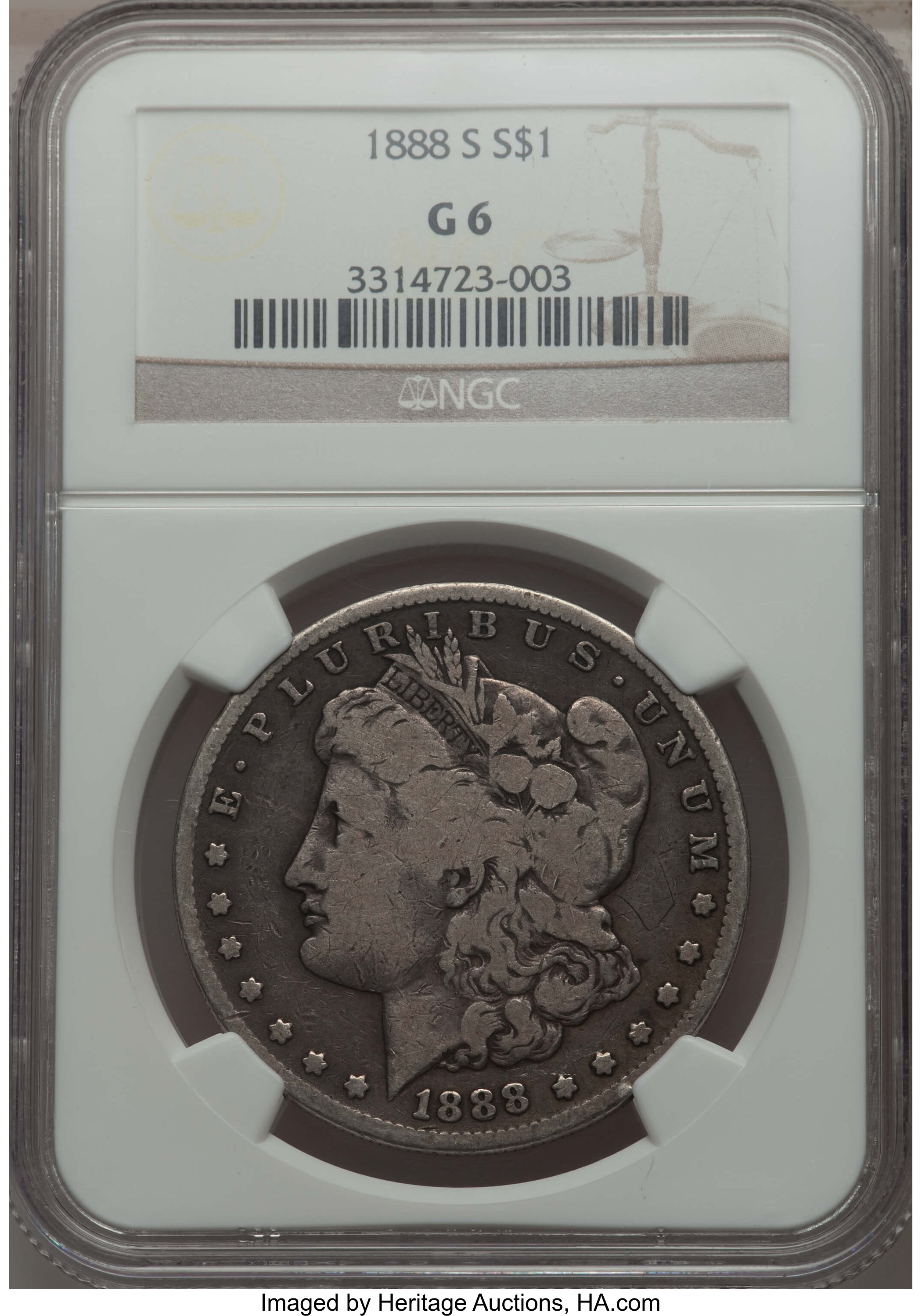 1888-S $1 AG2 thumbnail 3