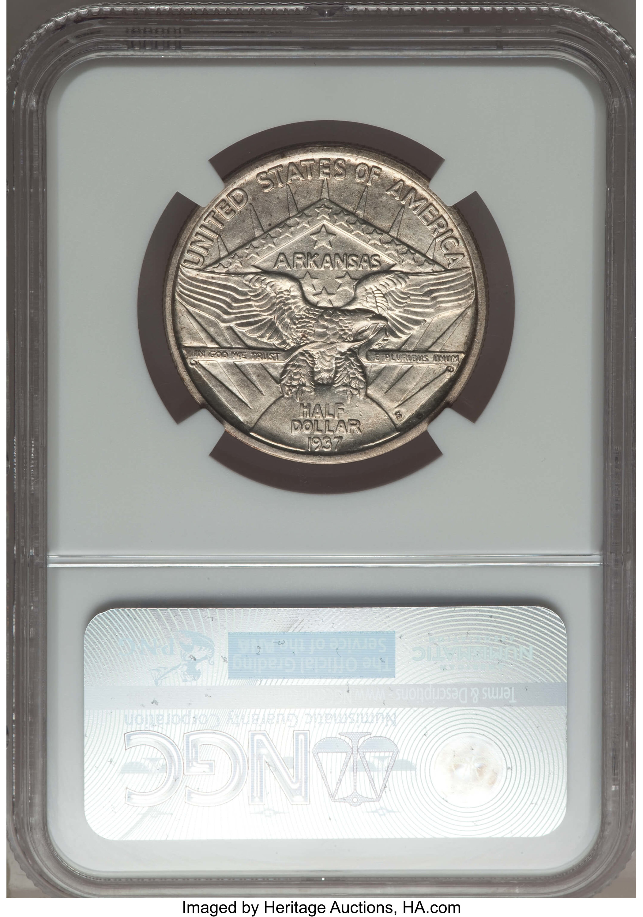 1937-S 50c Arkansas XF40 thumbnail 15