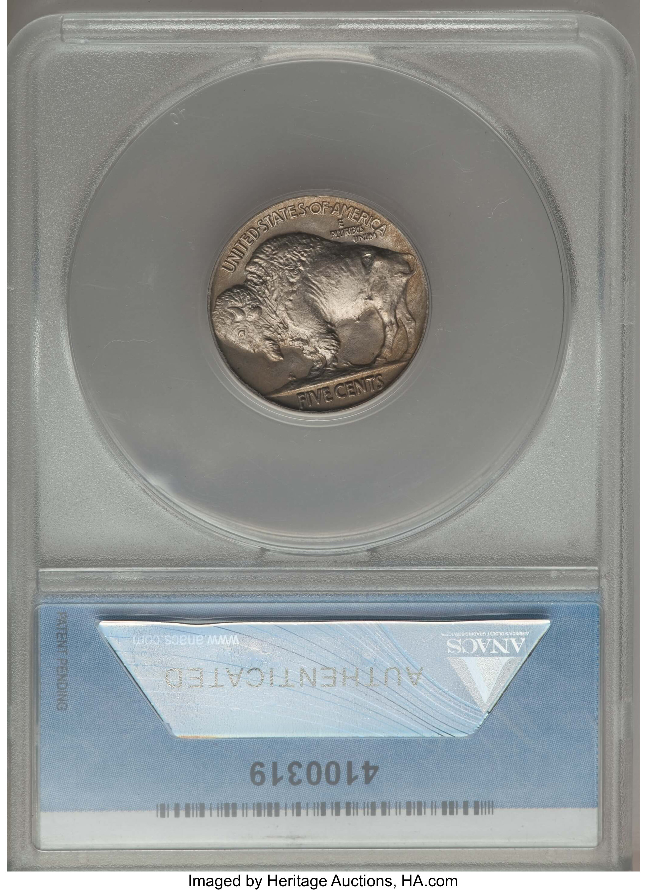 1925 5c MS61 CAC thumbnail 2