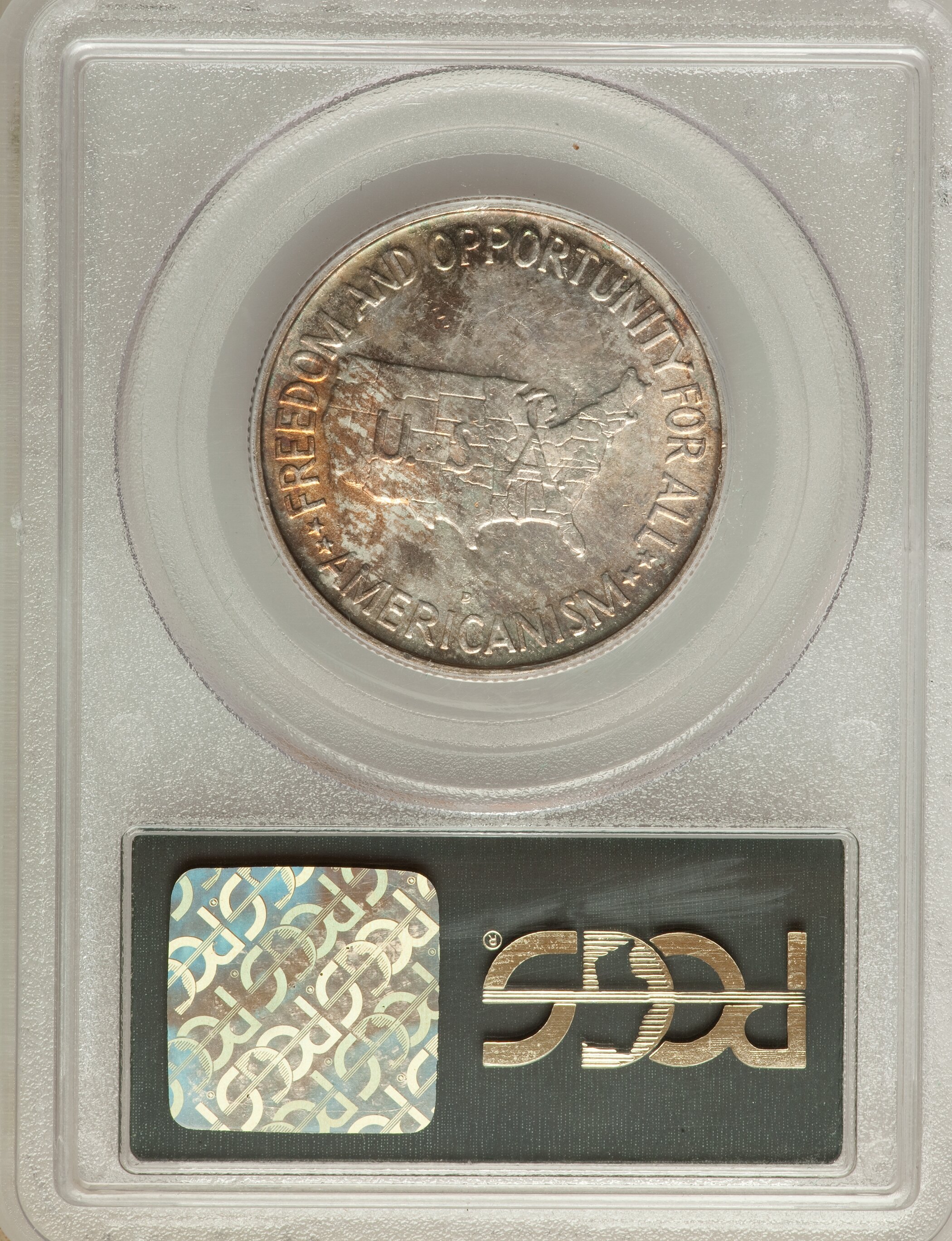 1954-D 50c Washington-Carver VF20 thumbnail 2