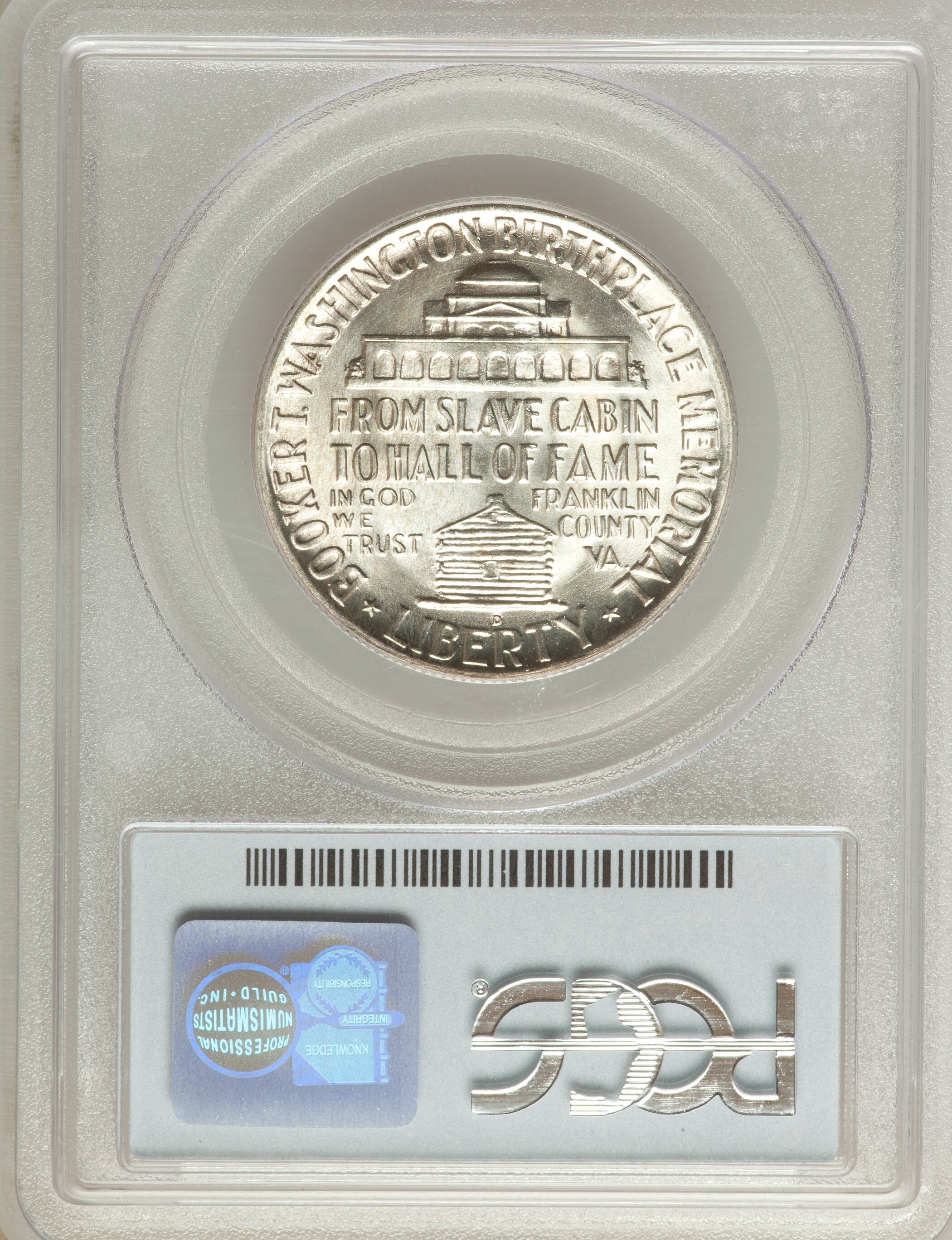 1948-D 50c Booker T. Washington AU55 CAC thumbnail 13