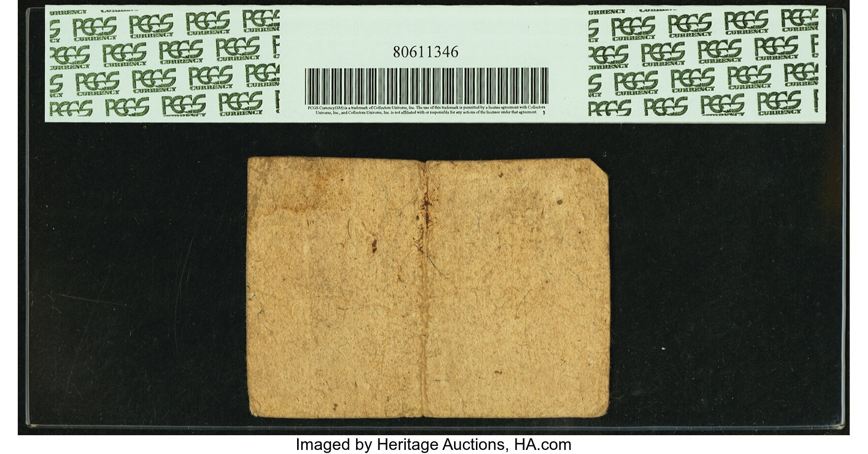 image for: Virginia May 4, 1778 (Dates Printed) $2/3 PCGS Apparent Very Fine 25....