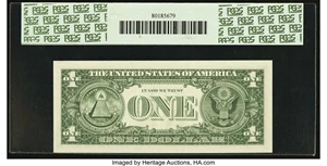 image for: Fr. 1906-J* $1 1969C Federal Reserve Note. PCGS Gem New 66PPQ....