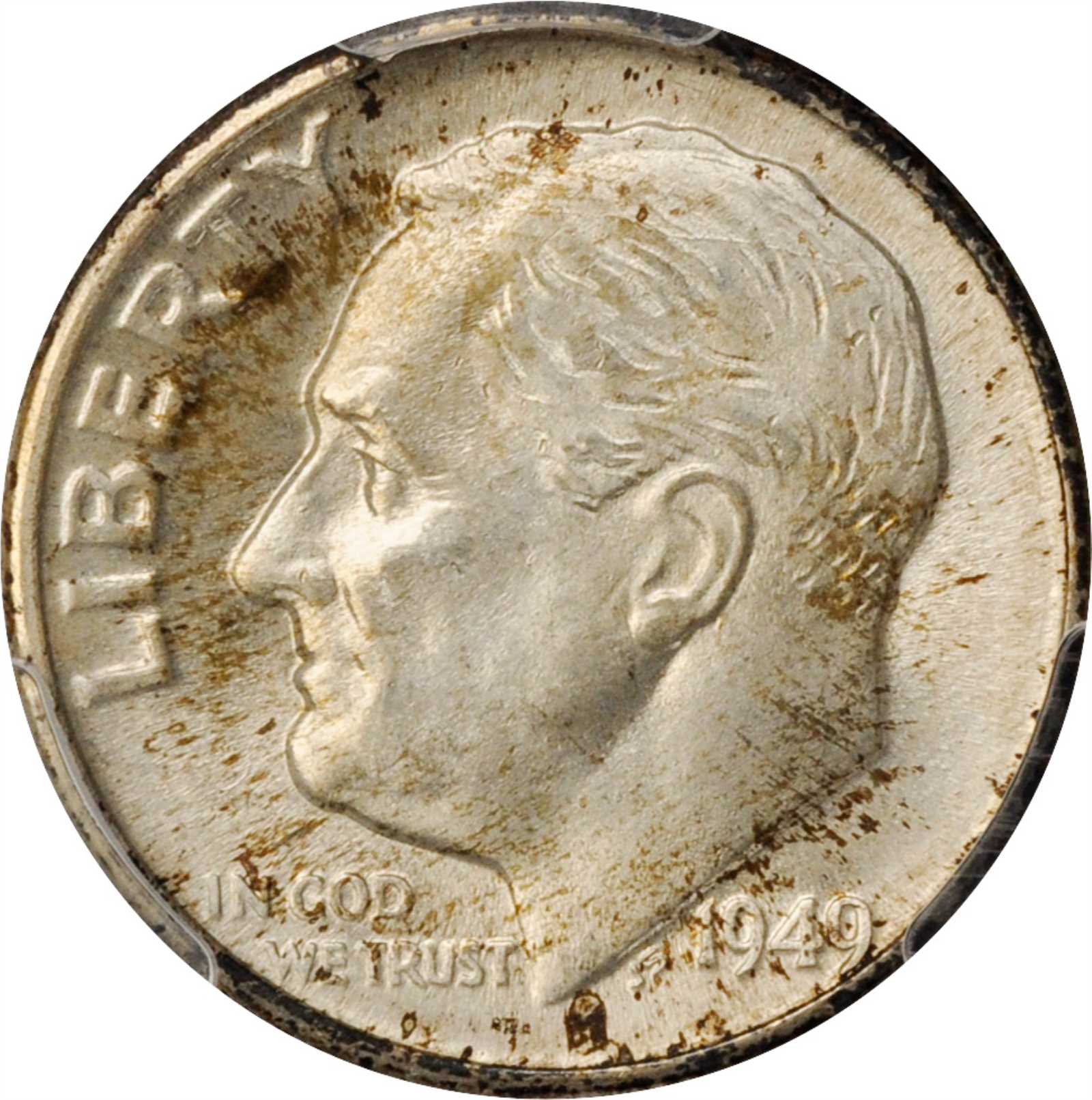 1949-D Roosevelt Dime. MS-67 (PCGS).