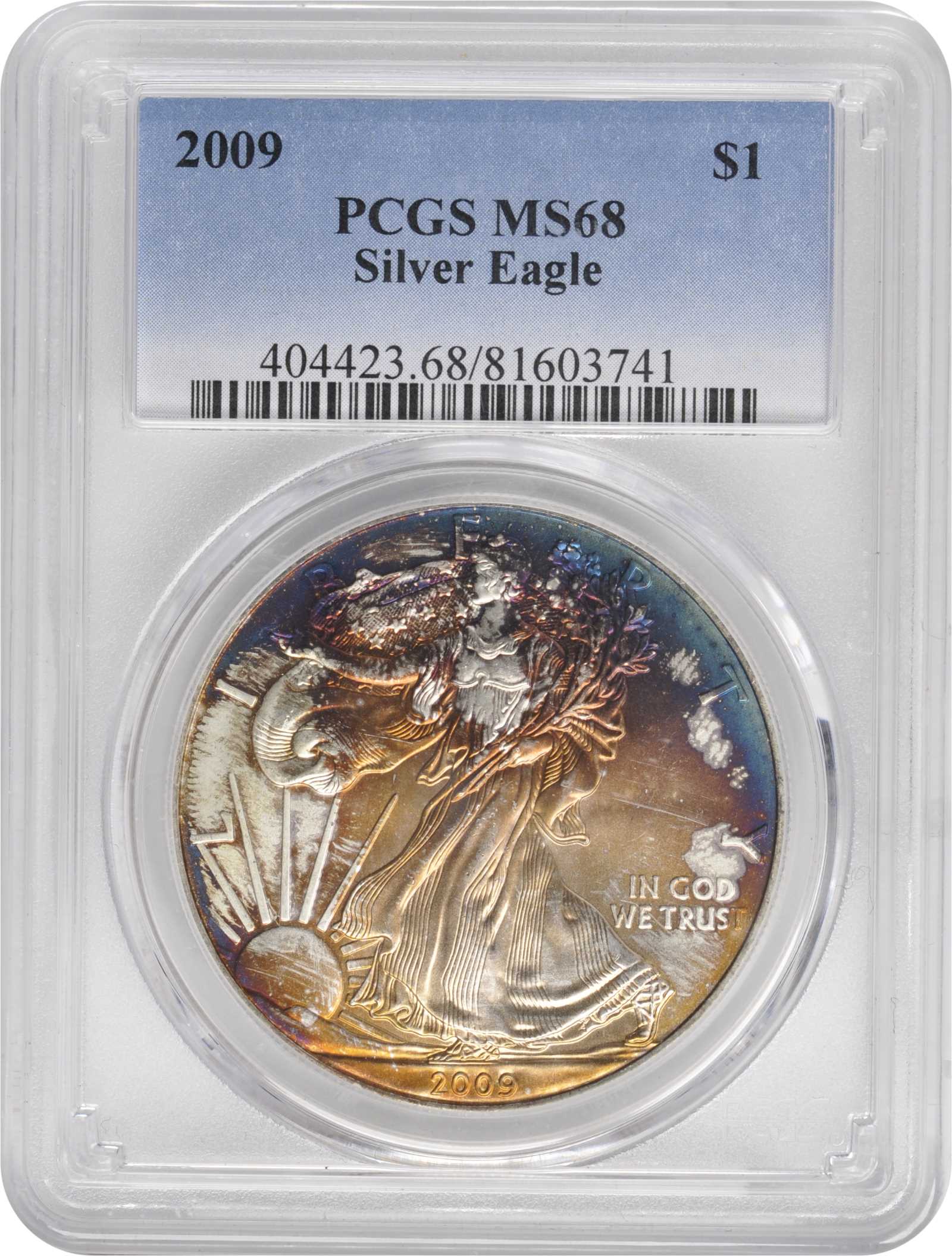 2009 $1  Silver Eagle MS63 thumbnail 13