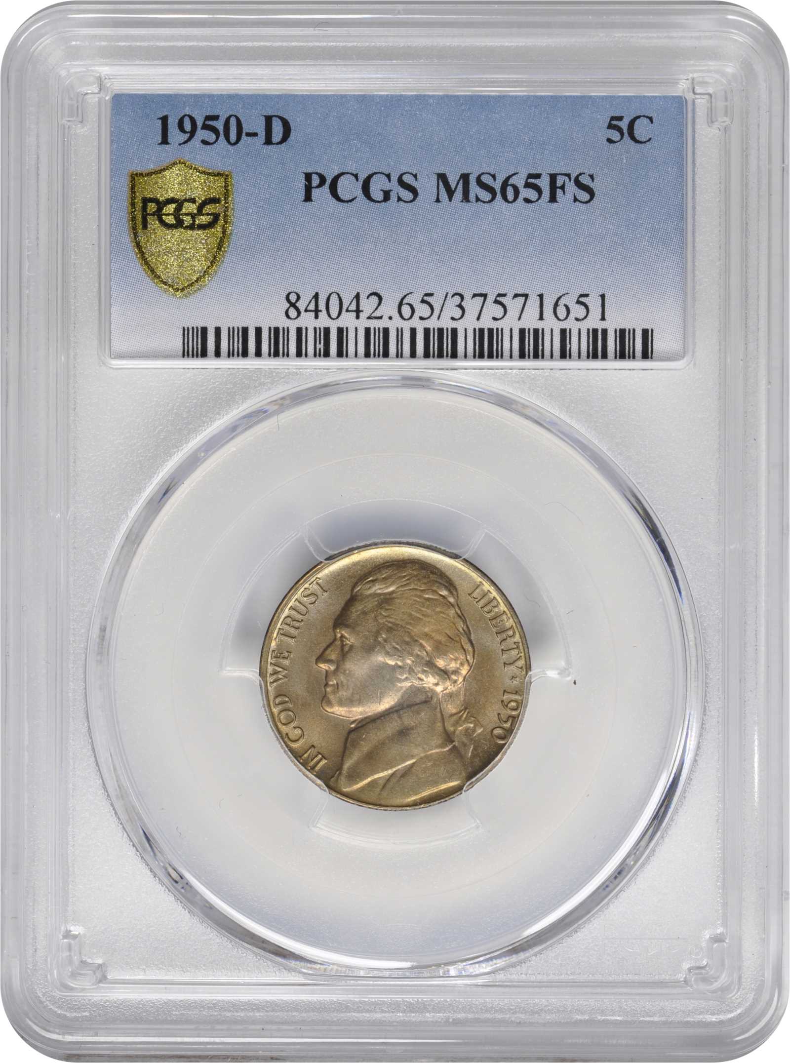 1950-D 5c MS FS MS65 FS thumbnail 11